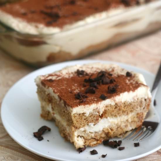 Pound Cake Tiramisu