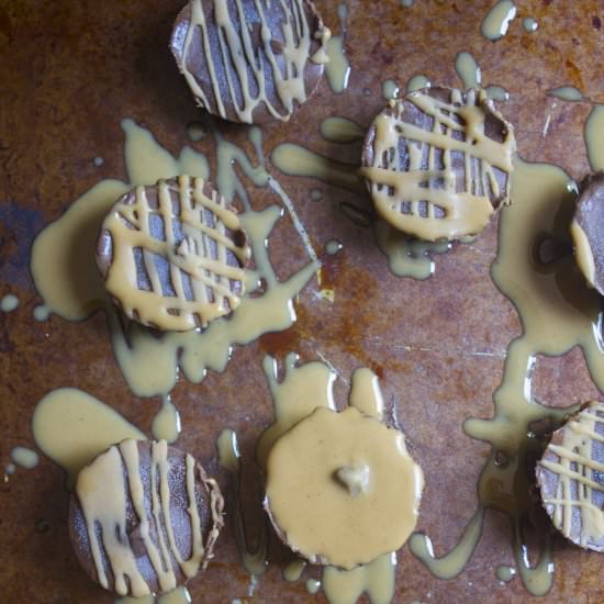 Frozen Cocoa PB Banana Bites