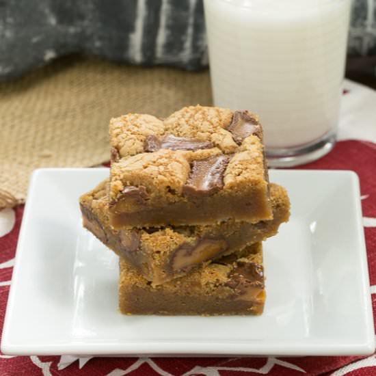 Biscoff Rolo Bars