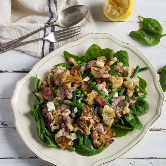 Roasted Cauliflower Salad
