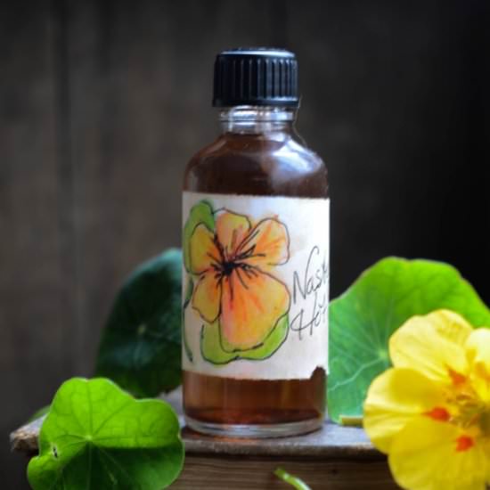 Nasturtium Hot Sauce