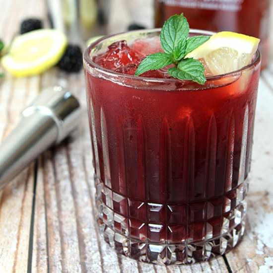 Blackberry Smash Cocktail