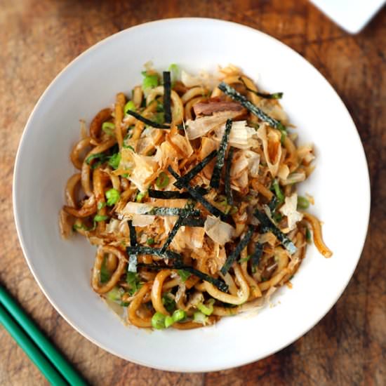 Yaki Udon with Dashi Butter