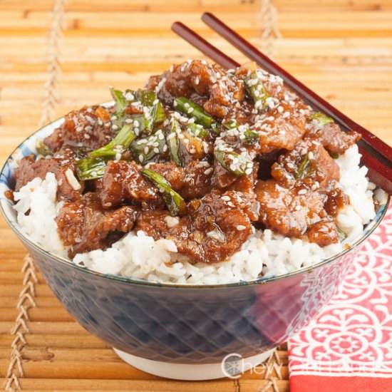 Mongolian Beef
