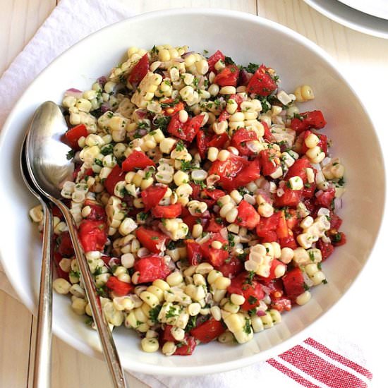 Corn and Tomato Salad
