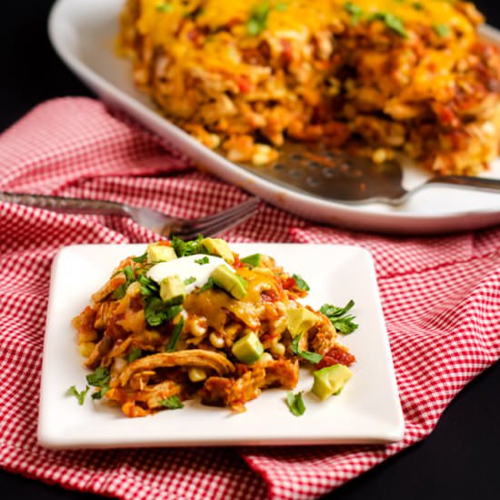 Chicken Tortilla Casserole