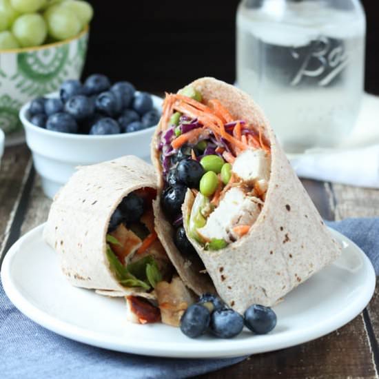 Thai Chicken Salad Wrap