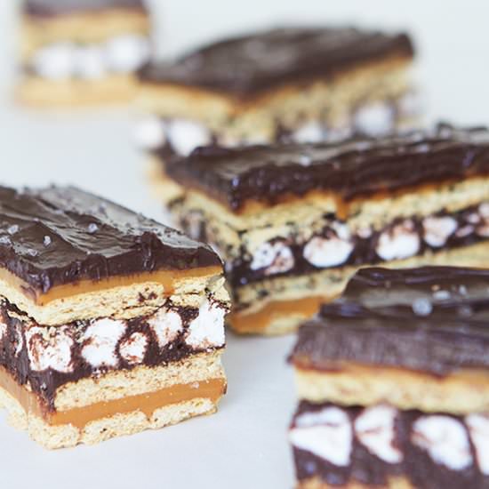 3-Layer Caramel&Chocolate Bar