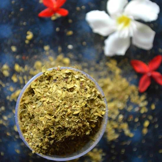 Citron leaves powder