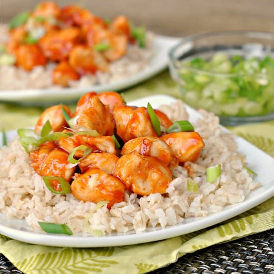 Honey Sriracha Chicken