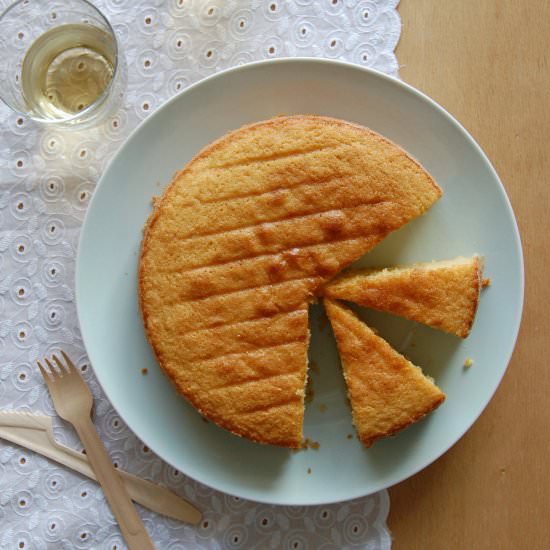 Coconut Olive Oil Cake
