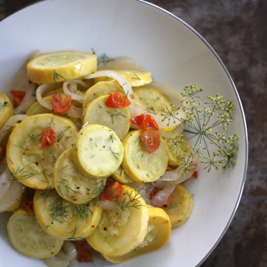 Simple Summer Squash