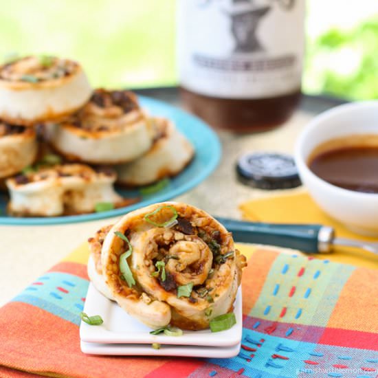 BBQ Chorizo Pinwheels