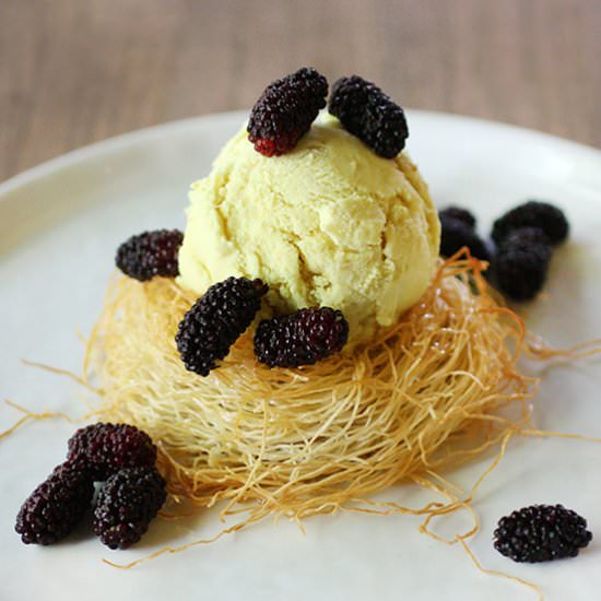 Honeyed Buttermilk Ice Cream
