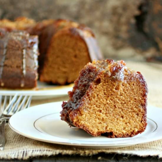 Sticky Figgy Bundt Cake