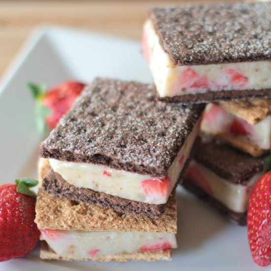 Healthy Ice Cream Sandwiches
