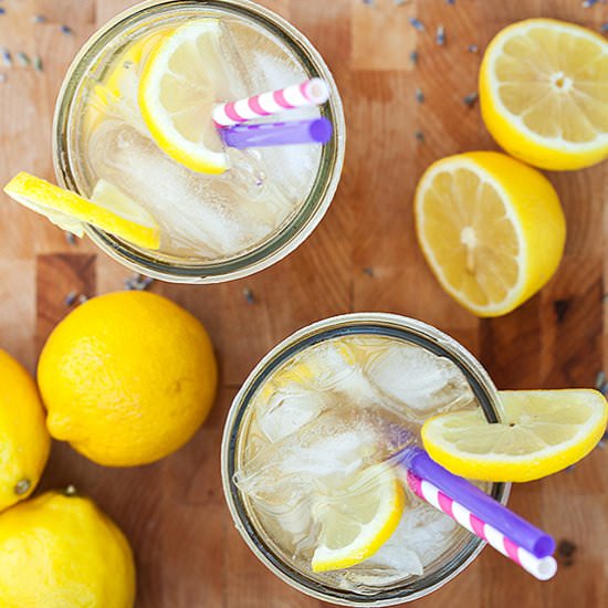 Honey-Lavender Lemonade