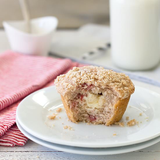 Strawberry Cream Cheese Muffins