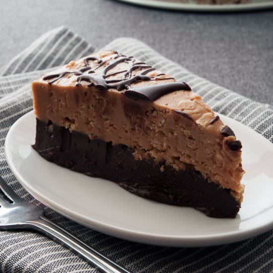 NoBake Chocolate Peanut Butter Cake