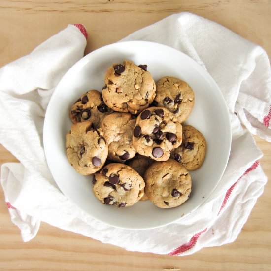 Almond Butter Hazelnut Cookies