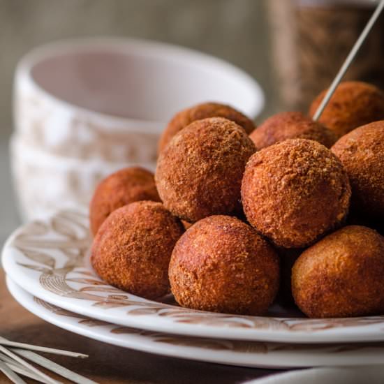 Garlic Chicken Cheese Balls