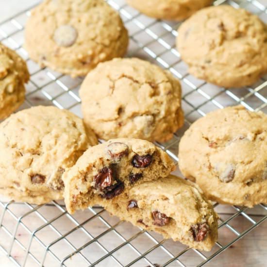 GF Maple Chocolate Chip Cookies