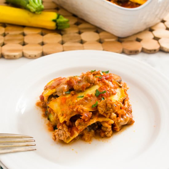 Grilled Zucchini Lasagna