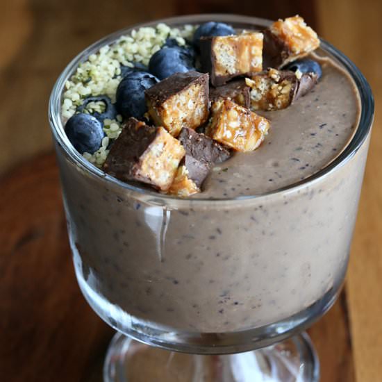 Blueberry Hazelnut Smoothie Bowl