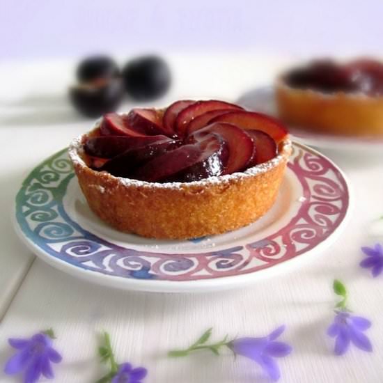 Crostatine di prugne