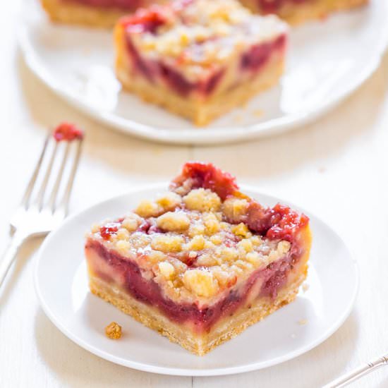 Strawberry Lemonade Bars