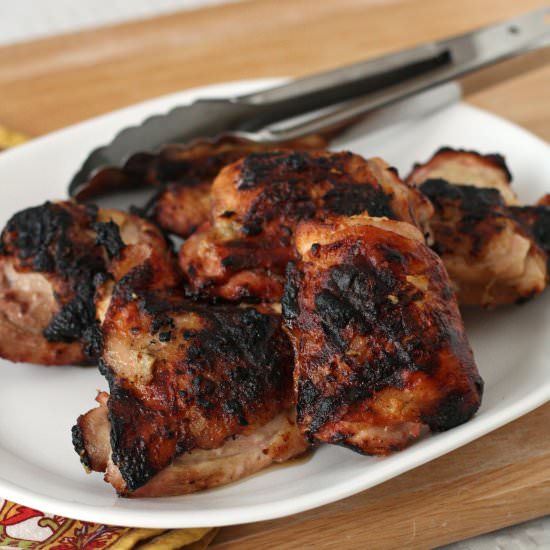 Yogurt marinated grilled chicken