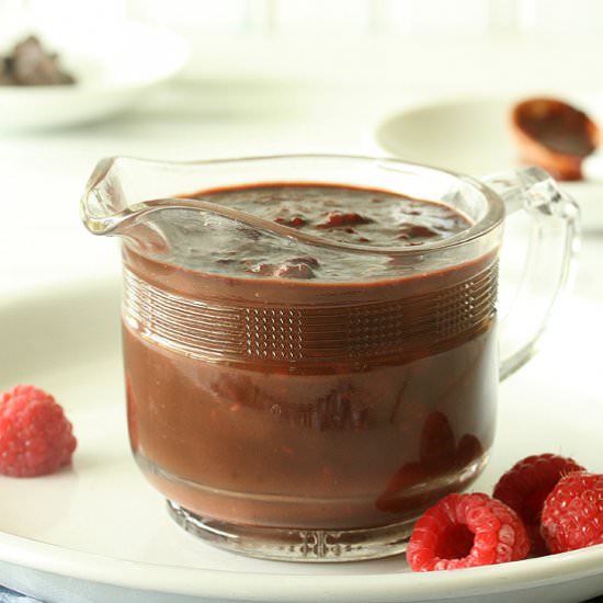 Raspberry Fudge Sauce