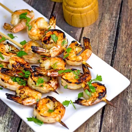 Pineapple Cilantro Shrimp