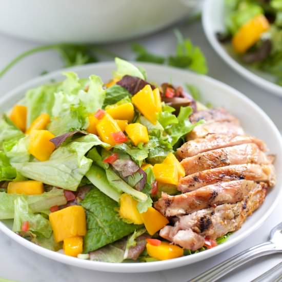 Grilled Chicken Mango Salad