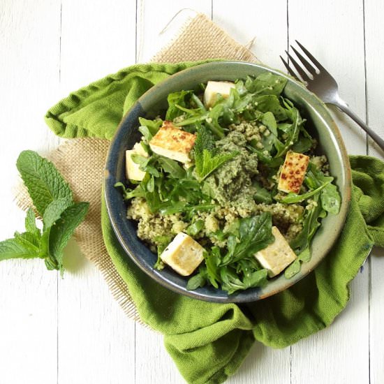 Mint Pesto Couscous