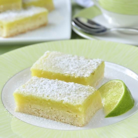 Super Easy Lime Bars