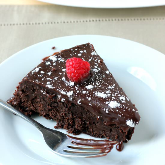 Flourless Chocolate Truffle Cake