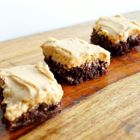 Brownies w Peanut Butter Fudge