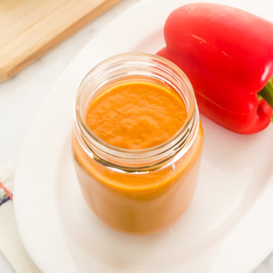 Roasted Pepper Enchilada Sauce