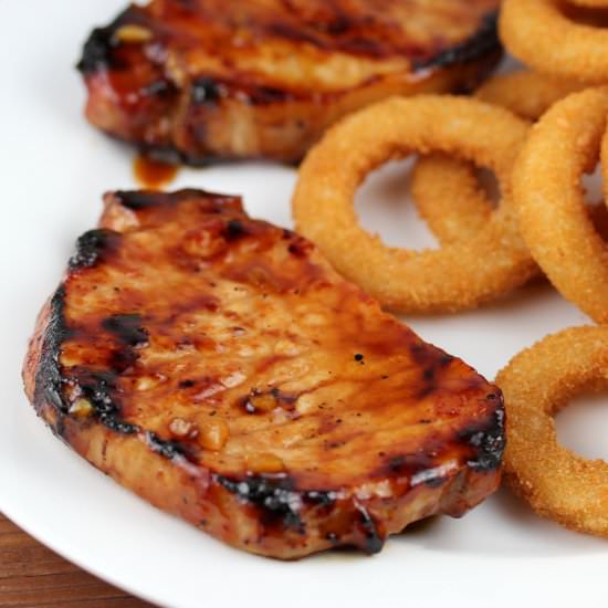 Jack Daniel’s Grilled Pork Chops