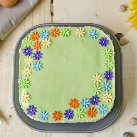 Pandan Kaya Cake