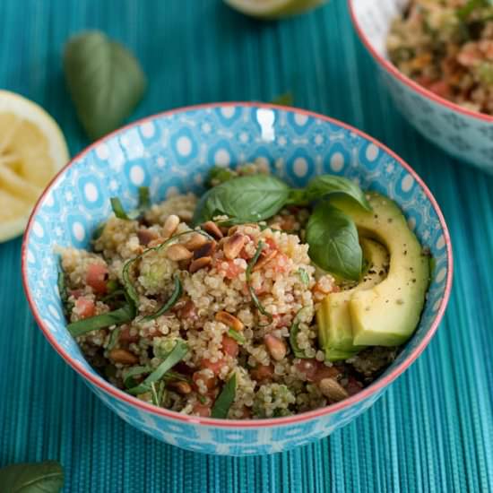 Quinoa Salad with Tomato & Avocado