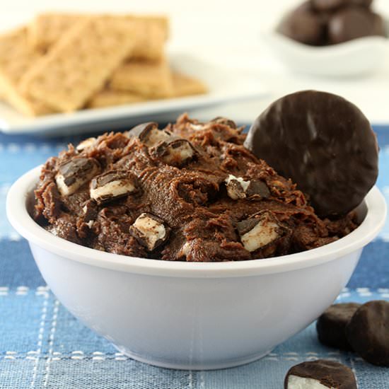 Peppermint Patty Cookie Dough Dip