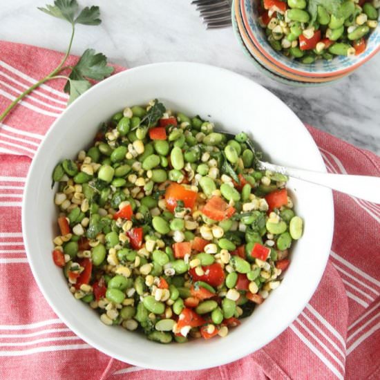 Edamame & Corn Salad