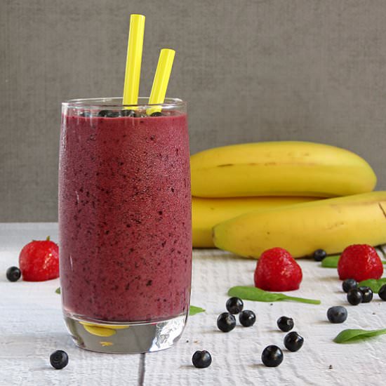Strawberry Blueberry Smoothie