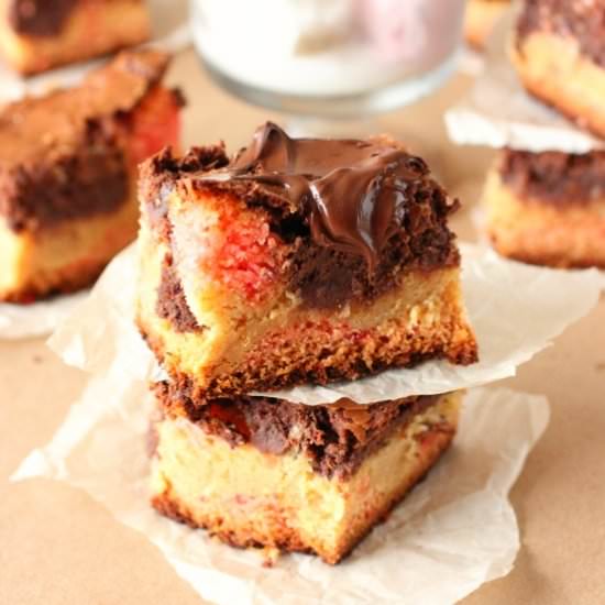 Neapolitan Brownies