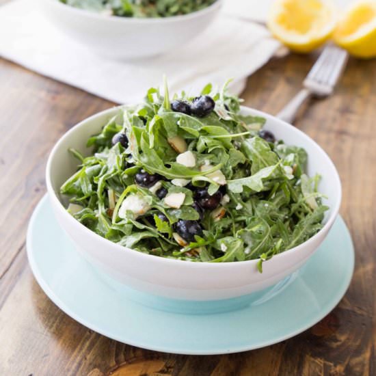 Blueberry Arugula Salad