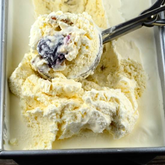 Cherry & Walnut Goat Milk Ice Cream