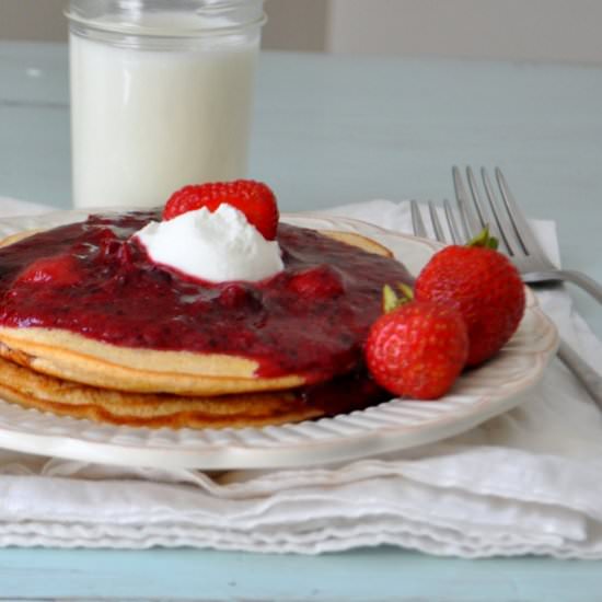 Coconut Flour Pancakes