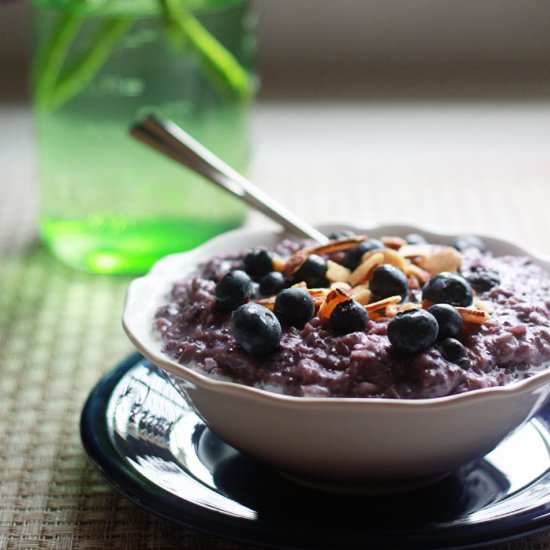 Blueberries & Cream Oatmeal